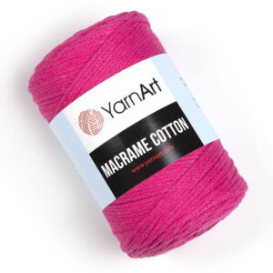 Пряжа для плетения YARNART "MACRAME COTTON" (№771) Амарант