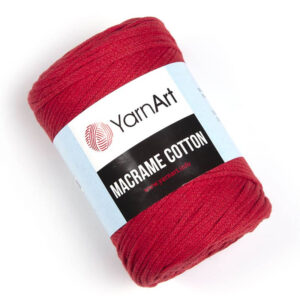 Пряжа для плетения YARNART "MACRAME COTTON" (№773) Красный