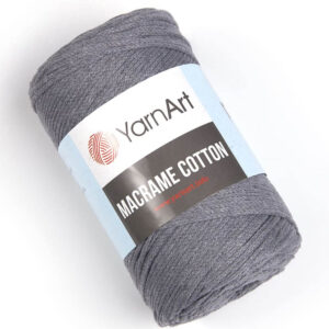 Пряжа для плетения YARNART "MACRAME COTTON" (№774) Серый