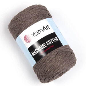 Пряжа для плетения YARNART "MACRAME COTTON" (№791) Серо-бежевый