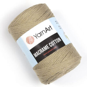 Пряжа для плетения YARNART "MACRAME COTTON" (№793) Льняной