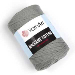 Пряжа для плетения YARNART "MACRAME COTTON" (№794) Серый