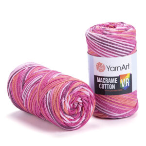 Пряжа для вязания YARNART "MACRAME COTTON VR" (№911) Принт