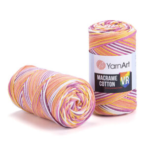 Пряжа для вязания YARNART "MACRAME COTTON VR" (№912) Принт