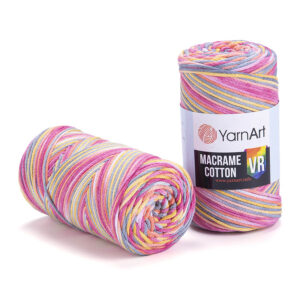 Пряжа для вязания YARNART "MACRAME COTTON VR" (№913) Принт