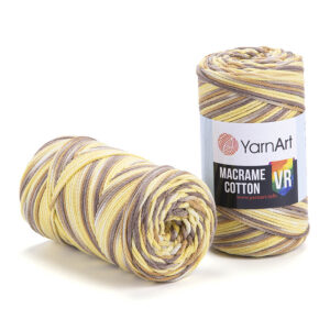 Пряжа для вязания YARNART "MACRAME COTTON VR" (№914) Принт