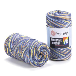 Пряжа для вязания YARNART "MACRAME COTTON VR" (№915) Принт