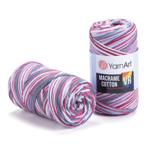 Пряжа для вязания YARNART "MACRAME COTTON VR" (№917) Принт