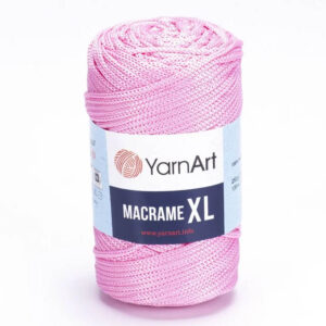 Пряжа (шнур) для вязания YARNART "MACRAME XL" (№147) Розовый