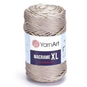 Пряжа (шнур) для вязания YARNART "MACRAME XL" (№156) Песочный