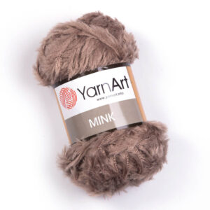 Пряжа для вязания YARNART "MINK" (№332) Темно-бежевый