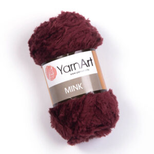 Пряжа для вязания YARNART "MINK" (№339) Бордо