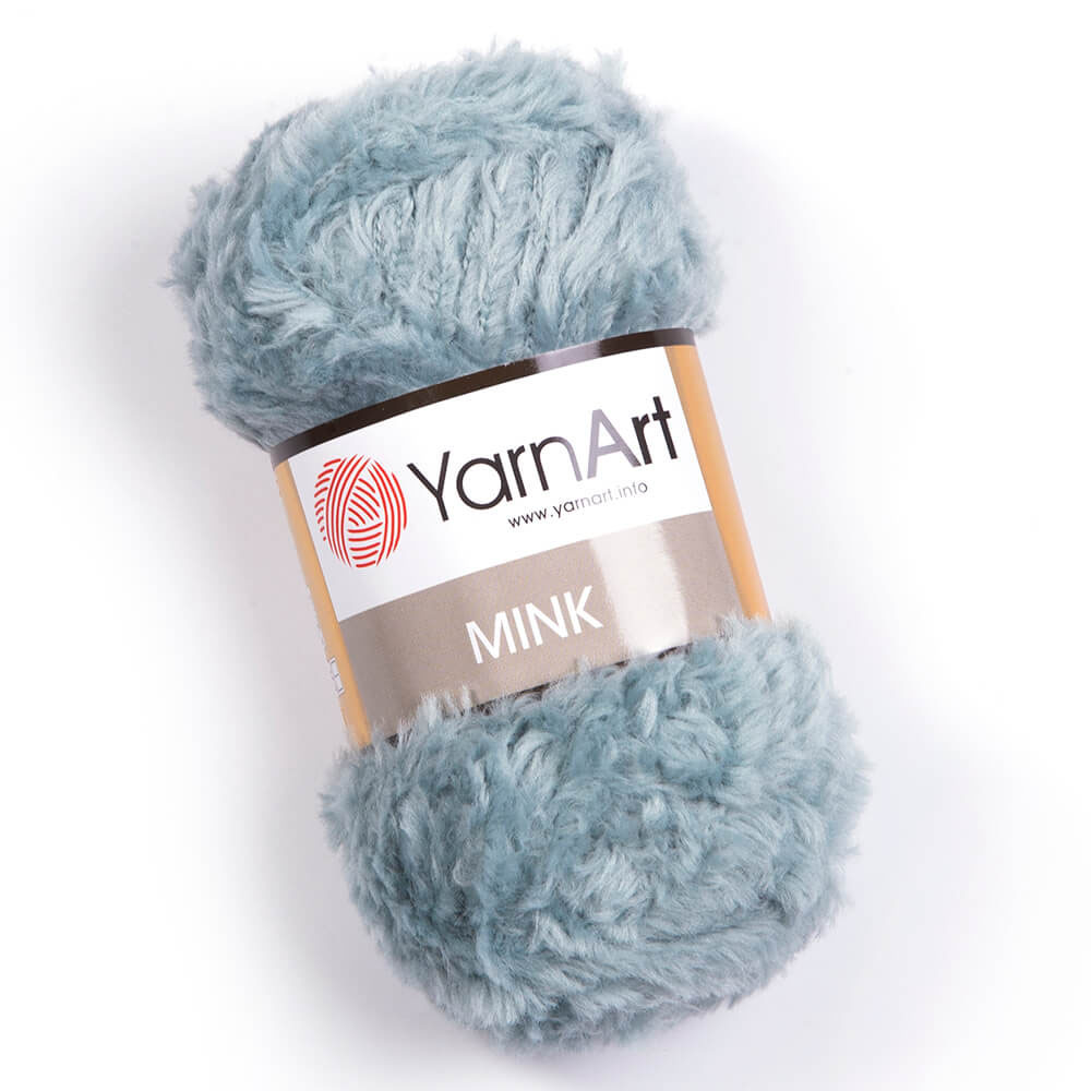 YARNART MINK 348 Пряжа для вязания YARNART "MINK" (№348) Темно-голубой