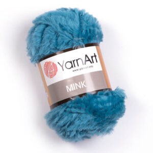 Пряжа для вязания YARNART "MINK" (№349) Бирюза