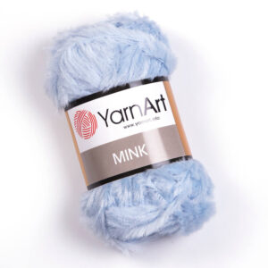 Пряжа для вязания YARNART "MINK" (№351) Голубой