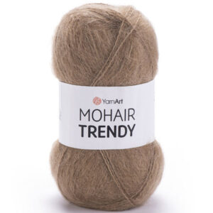 Пряжа для вязания YARNART "MOHAIR TRENDY" (№116) Бежевый