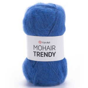Пряжа для вязания YARNART "MOHAIR TRENDY" (№140) Ярко-голубой