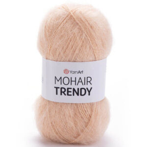 Пряжа для вязания YARNART "MOHAIR TRENDY" (№145) Персик