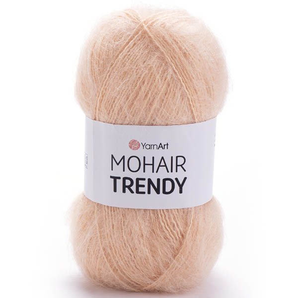 Пряжа для вязания YARNART "MOHAIR TRENDY" (№145) Персик