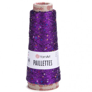 Пряжа для вязания YARNART "PAILLETES" (№8009) Фиолетовый