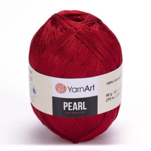 Пряжа для вязания YARNART "PEARL" (№118) Красный
