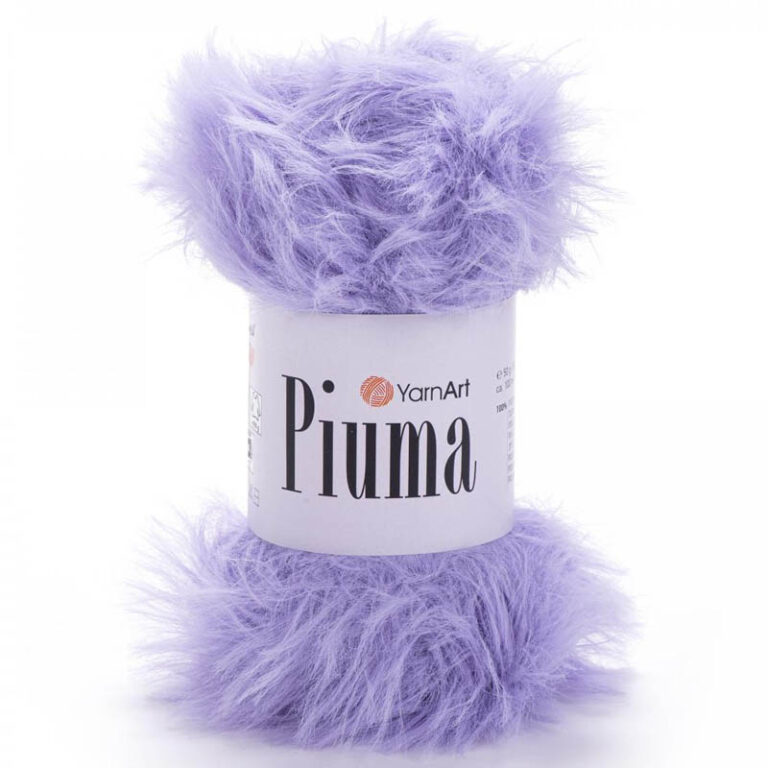 Пряжа для вязания YARNART "PIUMA" (№4407) Сиреневый