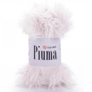 Пряжа для вязания YARNART "PIUMA" (№4409) Экрю