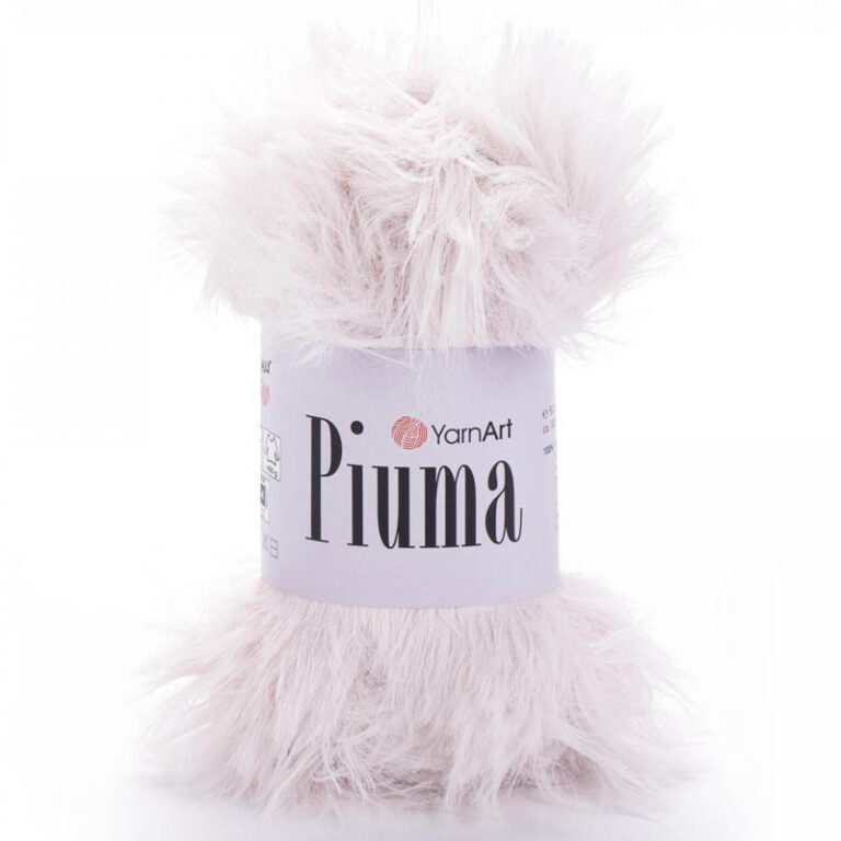 Пряжа для вязания YARNART "PIUMA" (№4409) Экрю