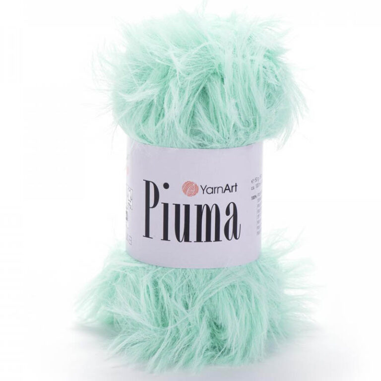 Пряжа для вязания YARNART "PIUMA" (№4411) Мята