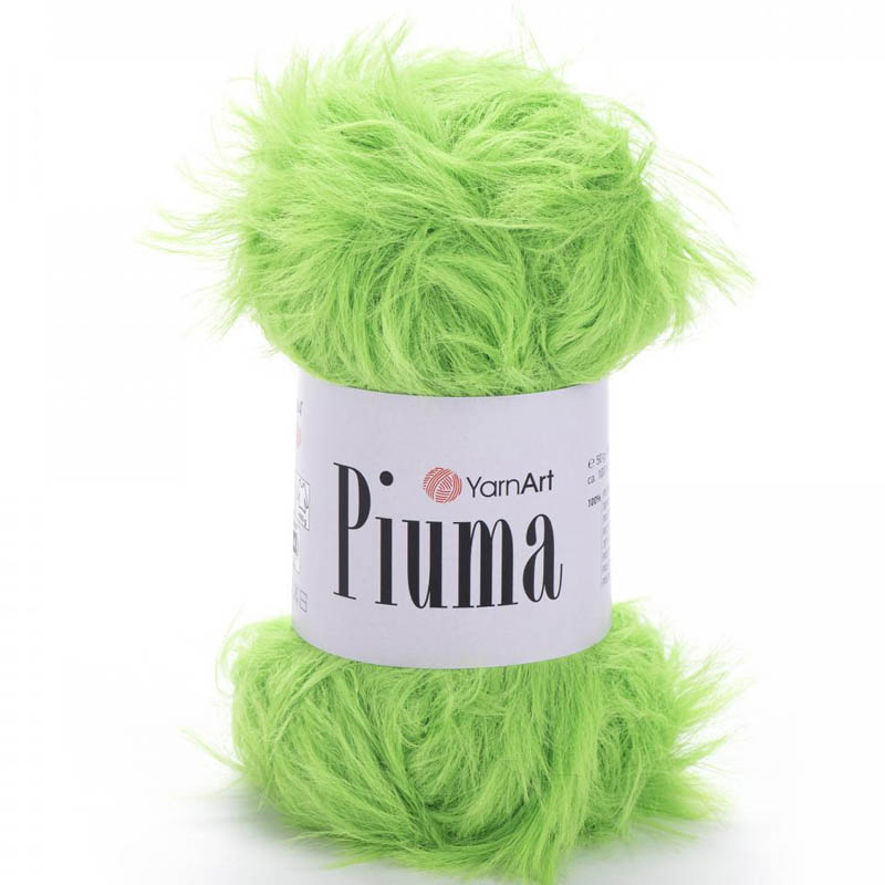 Пряжа для вязания YARNART "PIUMA" (№4417) Яркий салат