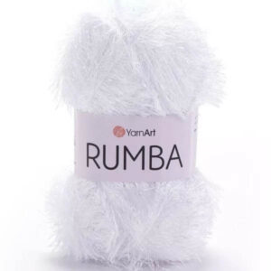Пряжа для вязания YARNART "RUMBA" (№101) Белый