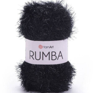 Пряжа для вязания YARNART "RUMBA" (№107) Черный