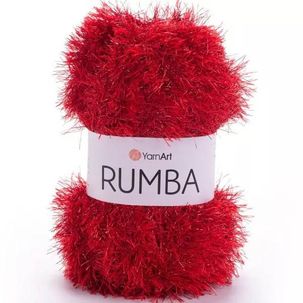 Пряжа для вязания YARNART "RUMBA" (№109) Красный