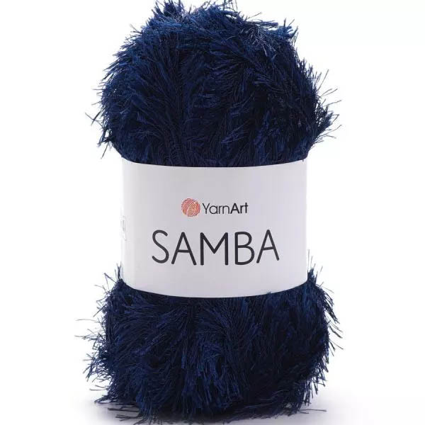 Пряжа для вязания YARNART "SAMBA" (№03) Т.синий