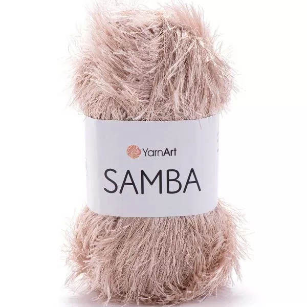 Пряжа для вязания YARNART "SAMBA" (№04) Св.беж