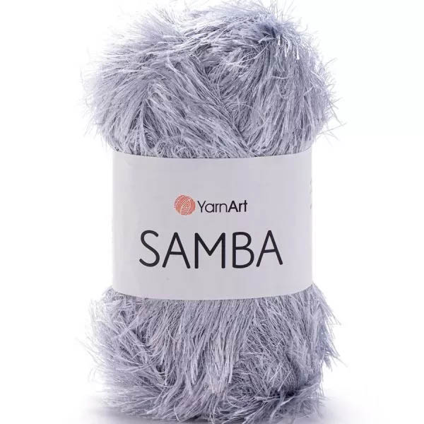 Пряжа для вязания YARNART "SAMBA" (№10) Св.серый