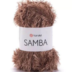 Пряжа для вязания YARNART "SAMBA" (№199) Коричневый