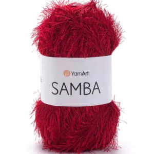 Пряжа для вязания YARNART "SAMBA" (№2026) Красный