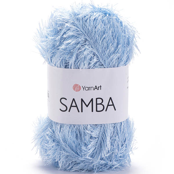 Пряжа для вязания YARNART "SAMBA" (№2029) Св.голубой
