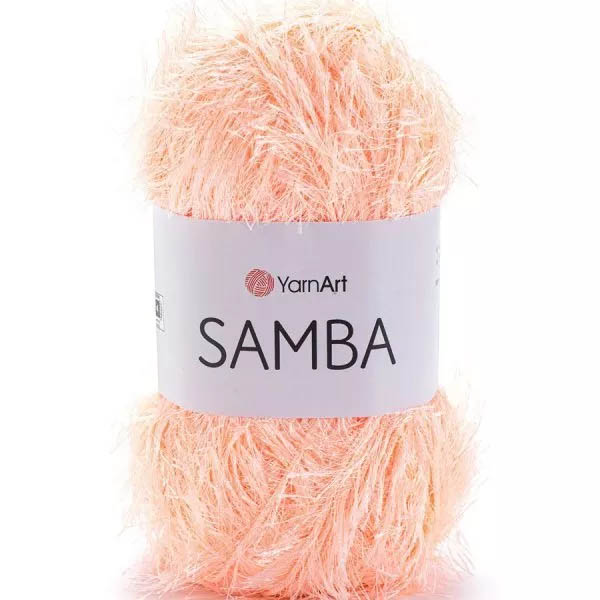 Пряжа для вязания YARNART "SAMBA" (№204) Св.персик