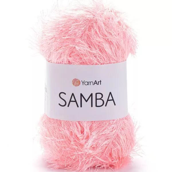 Пряжа для вязания YARNART "SAMBA" (№2079) Неж.розовый