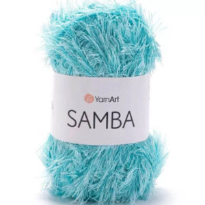Пряжа для вязания YARNART "SAMBA" (№22) Св.бирюза
