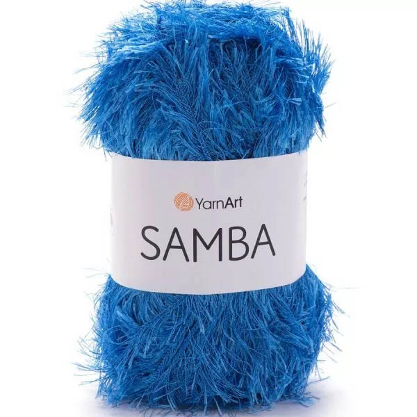 Пряжа для вязания YARNART "SAMBA" (№40) Синий