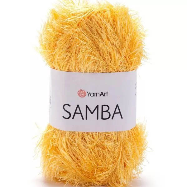 Пряжа для вязания YARNART "SAMBA" (№47) Желтый