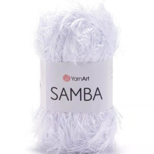 Пряжа для вязания YARNART "SAMBA" (№501) Отбелка