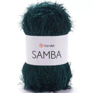 Пряжа для вязания YARNART "SAMBA" (№590) Т.изумруд