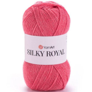 Пряжа для вязания YARNART "SILKY ROYAL" (№432) Коралл