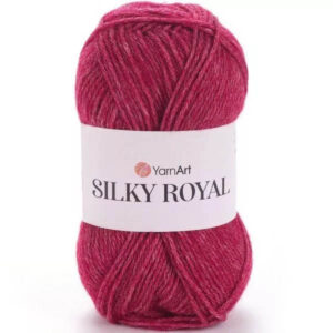 Пряжа для вязания YARNART "SILKY ROYAL" (№433) Вишня