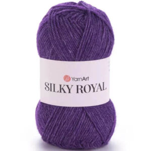 Пряжа для вязания YARNART "SILKY ROYAL" (№434) Фиолет