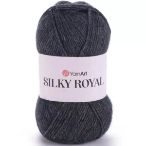 Пряжа для вязания YARNART "SILKY ROYAL" (№435) Графит